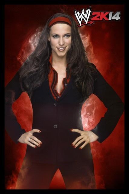 wwe2k14 artworks stephanie mcmahon