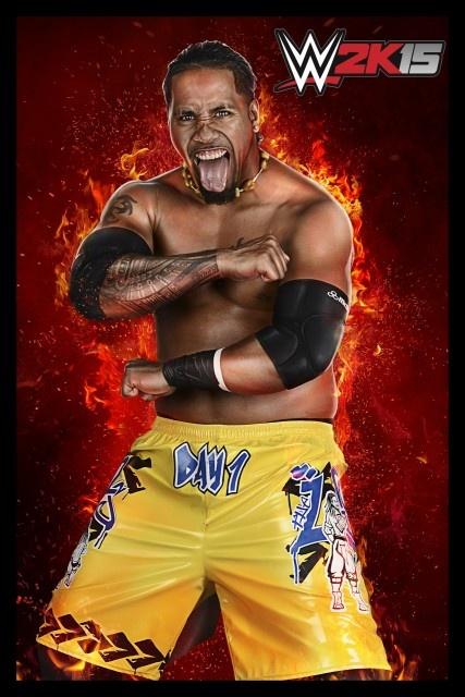 wwe2k15 artworks jey uso wwe2k15 artworks jey uso