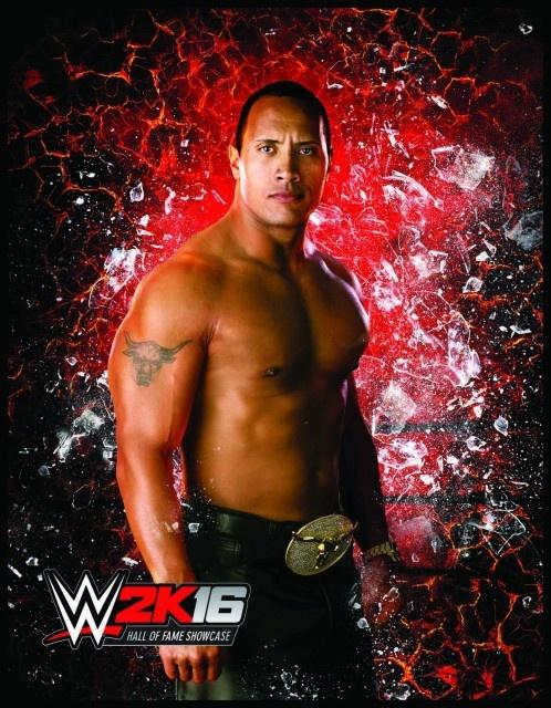 wwe2k16 artworks the rock 00