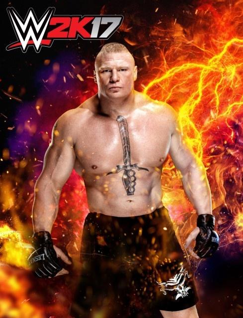 wwe2k17 artworks brock lesnar 2