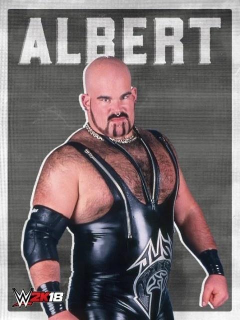 wwe2k18 artworks albert