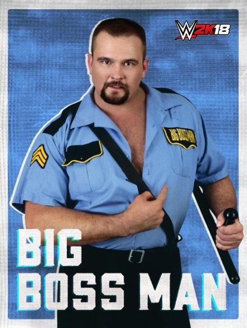 wwe2k18 artworks big boss man