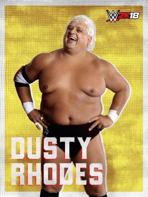 wwe2k18 artworks dusty rhodes