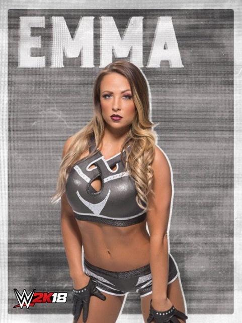 wwe2k18 artworks emma