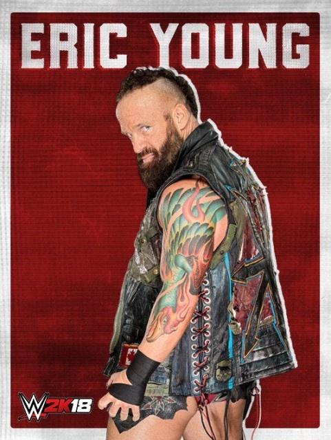 wwe2k18 artworks eric young