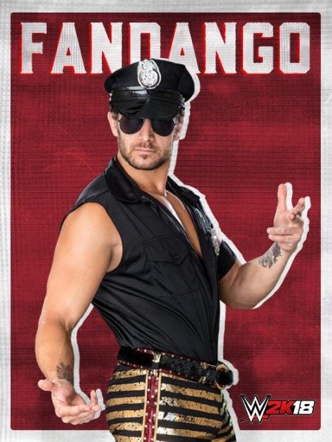 wwe2k18 artworks fandango