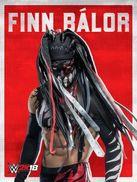 wwe2k18 artworks finn balor