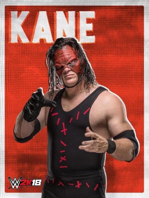 wwe2k18 artworks kane