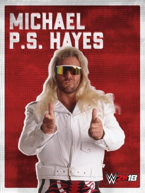 wwe2k18 artworks michael hayes