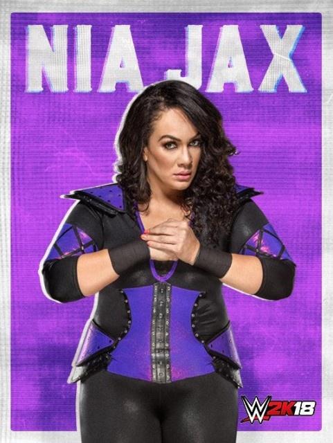 wwe2k18 artworks nia jax wwe2k18 artworks nia jax