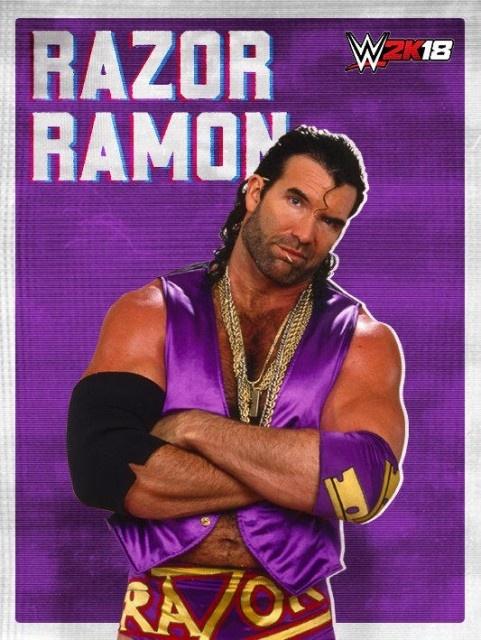 wwe2k18 artworks razor ramon