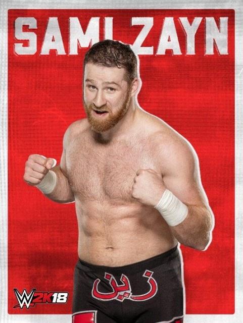 wwe2k18 artworks sami zayn