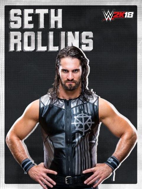 wwe2k18 artworks seth rollins