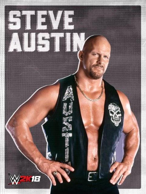 wwe2k18 artworks steve austin