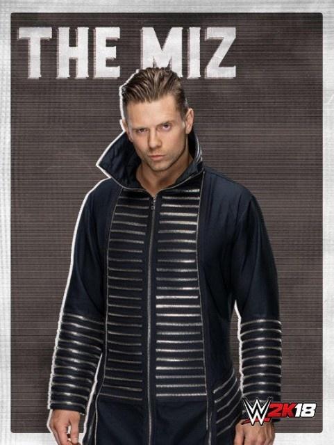 wwe2k18 artworks the miz