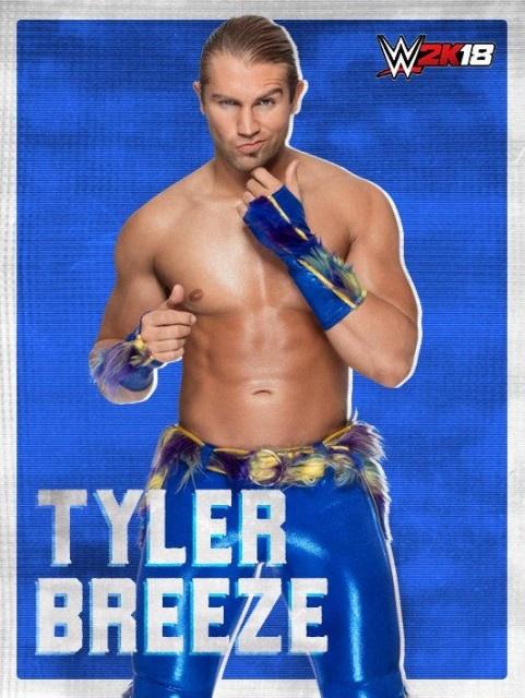 wwe2k18 artworks tyler breeze