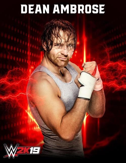 wwe2k19 artworks dean ambrose