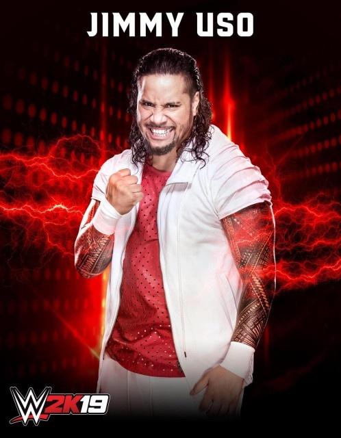 wwe2k19 artworks jimmy uso