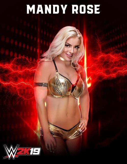 wwe2k19 artworks mandy rose