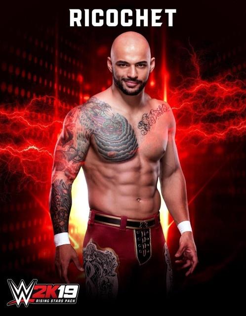 wwe2k19 artworks ricochet