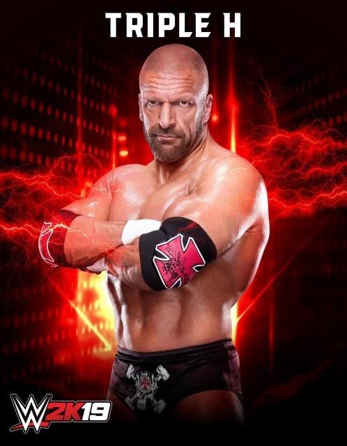 wwe2k19 artworks triple h