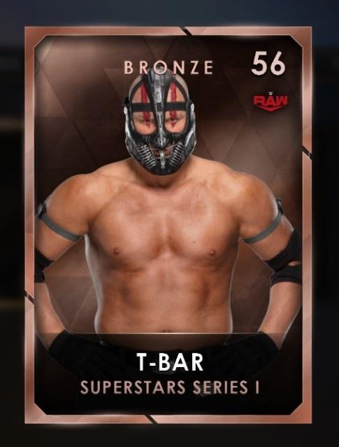 1 superstarseries 1 raw collectionset5 3 tbar 56