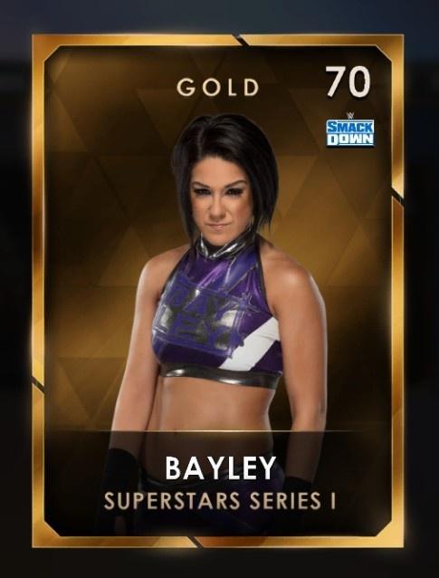 1 superstarseries 2 smackdown collectionset3 1 bayley 70