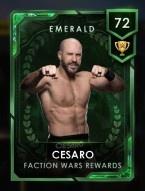 3 rewards 3 factionwars 28 cesaro 72