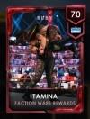 3 rewards 3 factionwars 55 tamina 70