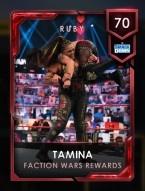 3 rewards 3 factionwars 55 tamina 70