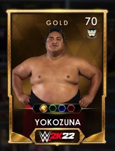 Yokozuna finisher in WWE 2K22. #gaming #wwe2k22