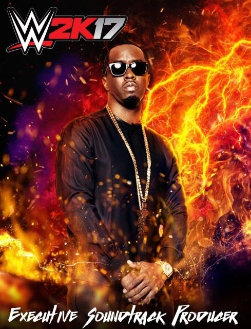 wwe2k17 artworks puff daddy wwe2k17 artworks puff daddy