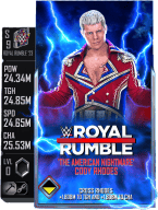 supercard codyrhodes ple s9 royalrumble23