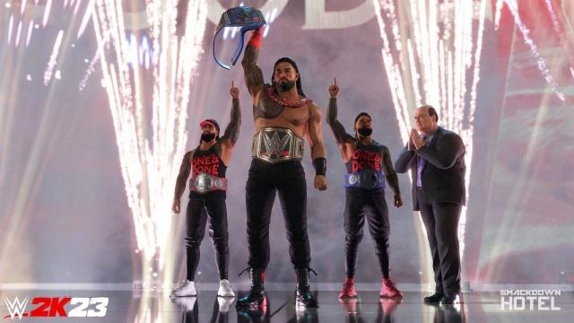 wwe 2k23 roman reigns bloodline