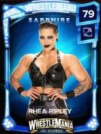 premium wrestlemania39 collectionset4 3 rhearipley 79