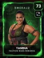 rewards factionwar 10 tamina 73