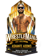 supercard ashante adonis s9 wrestlemania39