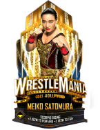 supercard meiko satomura s9 wrestlemania39