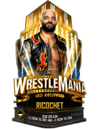 supercard ricochet s9 wrestlemania39