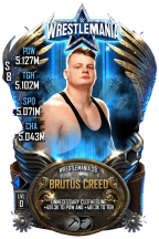 supercard brutuscreed s8 wrestlemania38