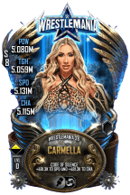 supercard carmella s8 wrestlemania38