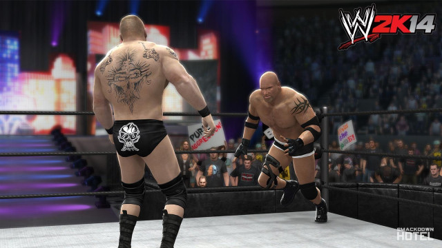 WWE2K14 GoldbergLesnarWM20 WWE2K14 GoldbergLesnarWM20