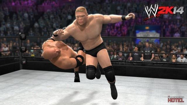 WWE2K14 LesnarGoldberg
