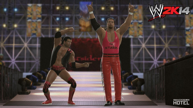 WWE2K14 OutsidersEntrance WWE2K14 OutsidersEntrance