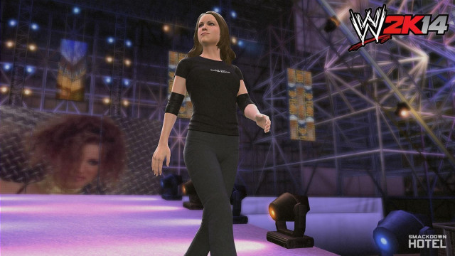 WWE2K14 StephMcMahonEntrance WWE2K14 StephMcMahonEntrance