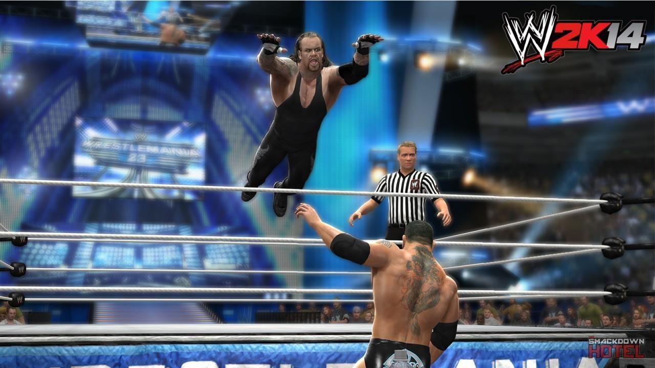 WWE2K14 Undertaker Vs Batista