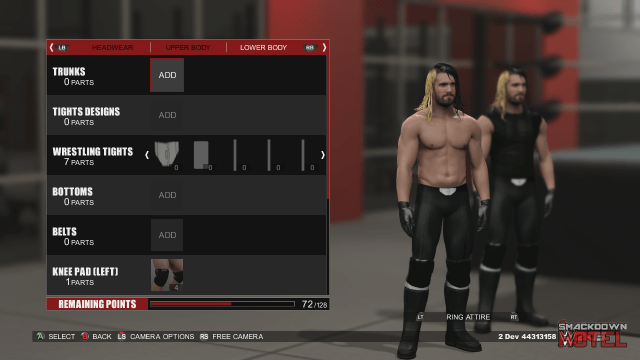 WWE2K15 Creation Rollins