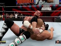 WWE2K15 CMPunk TheRock