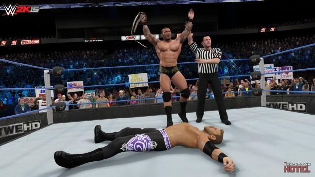 WWE2K15 Orton title