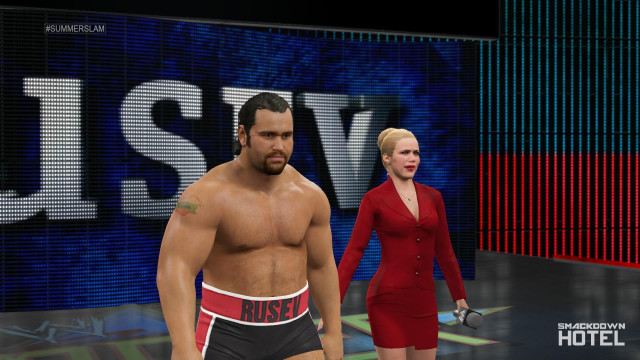 WWE2K15 Rusev Lana WWE2K15 Rusev Lana